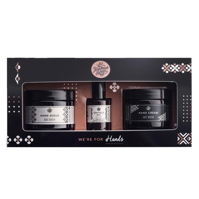 The Handmade Soap Co Gift Set - Bergamot And Eucalyptus Art Deco 115Ml
