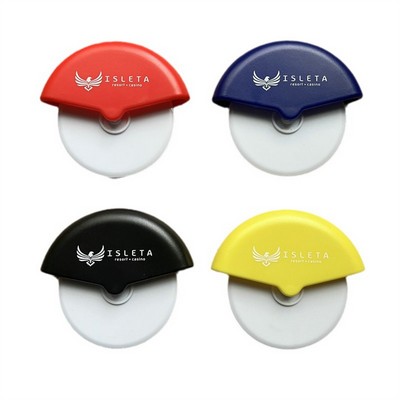 Handheld Plastic Round Safety Pizza Cutter