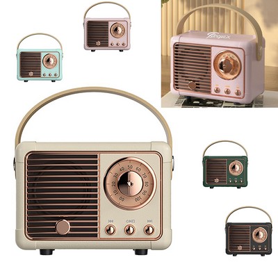 Mini Retro Radio Music Player