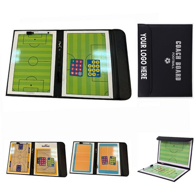 Magnetic Coaches Clipboard Tactical Board Kit with Dry Erase Surface