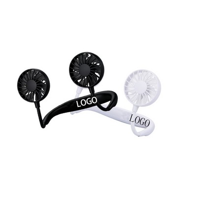 Compact Neck Fan with Detachable USB Charging