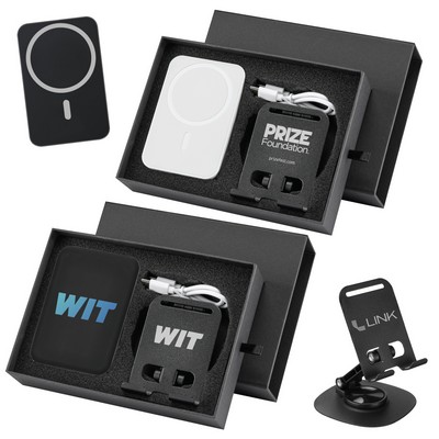 MagSafe Power Bank and Phone Holder Gift Set