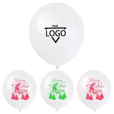 Snowman Reindeer Pattern Balloon