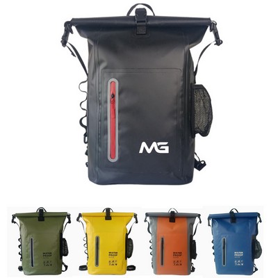 Waterproof Roll-Top Backpack
