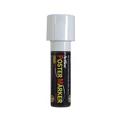 White Wide Tip Paint Windshield Marker