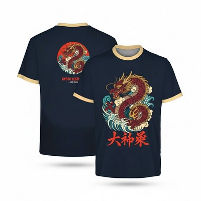 Full Color Dye Sublimation Silk Feel Tee