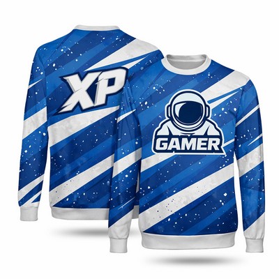 Custom Fully Sublimated Crew Neck Sweatshirts