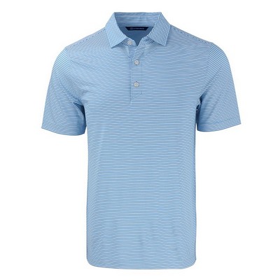 Cutter and Buck Forge Eco Double Stripe Stretch Recycled Polo - Big and Tall
