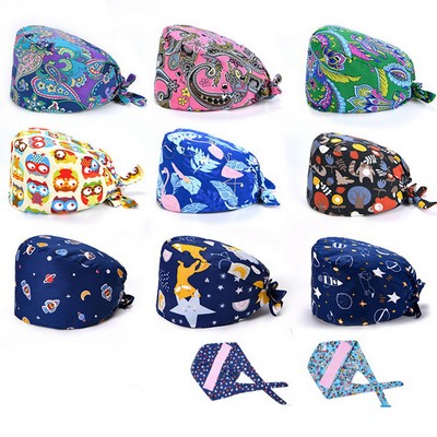Medical Nurse Scrub Cap