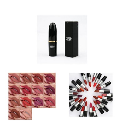 Matte Lipstick Velvet Finish Smooth Color Lip Balm Stick