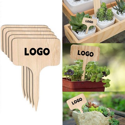 Custom Bamboo Plant Labels