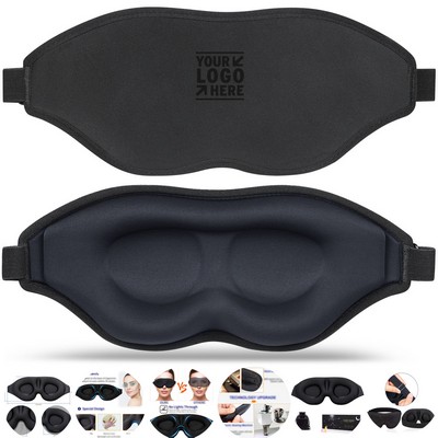 3D Contoured Sleep Mask