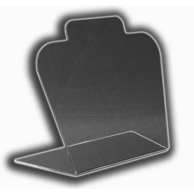 Black One-Piece Necklace Displays (7 1/4"x8 1/2"x4")