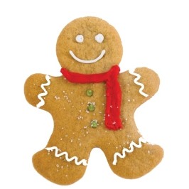 Gingerbread Man Gift Shop Magnet w/ Full Magnetic Back (2 Square Inch)