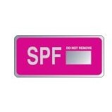 Rectangle w/Rounded Corners Stock Die Cut Decal - Silver