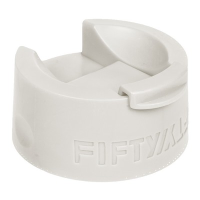 Winter White Wide Mouth Flip Lid