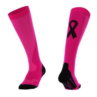 Breast Cancer Awareness Sock