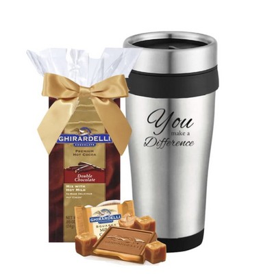 You Make A Difference Cocoa & Chocolate Tumbler