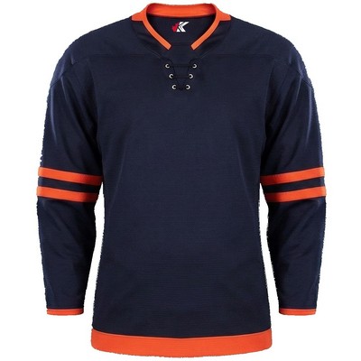 Edmonton Pro Series Youth Navy Custom Premium Jersey