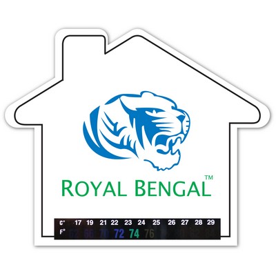 House Shaped Thermometer Magnet