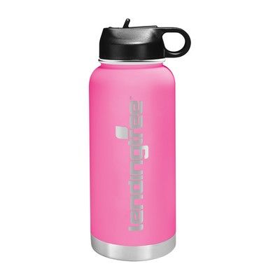 32 Oz. Pink Tahoe Drinkware Beverage Bottle