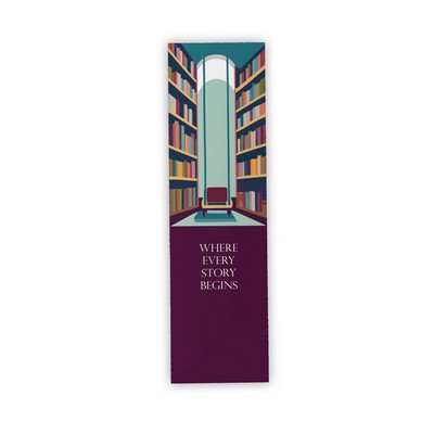 3.5" x 8.5" Bookmark