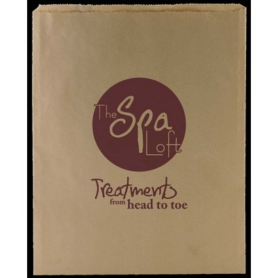 Natural Kraft Paper Merchandise Bag (12"x15")