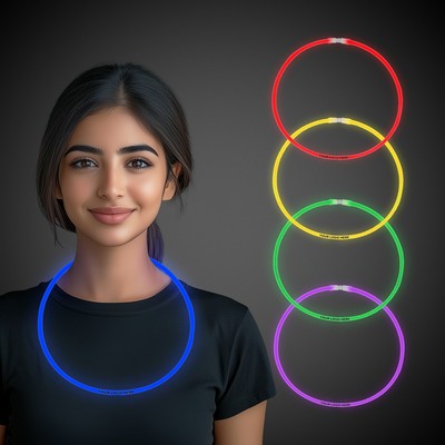 22" Single Color Superior Glow Necklace Variety Pack(Pad Printed)