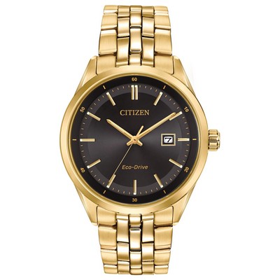 Citizen® Men's Corso Eco-Drive Watch w/Black Dial