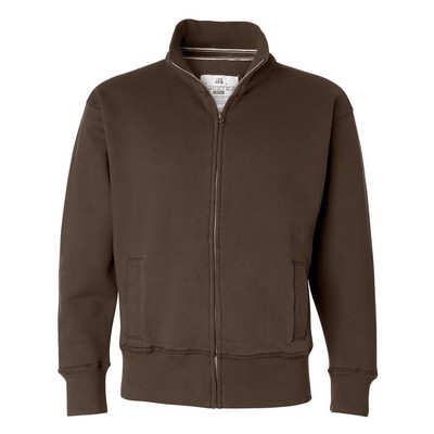 J AMERICA Unisex Vintage Solid Fleece Jacket
