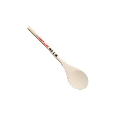 8" Long Mixing Wooden Salad Spoon