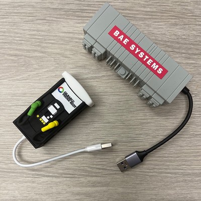 Custom PVC Molded 3 Port USB 2.0 Hub