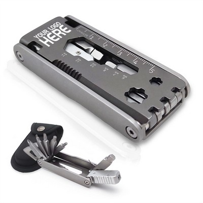 17" 1 Multi-Function Bike Tool Kit With Case