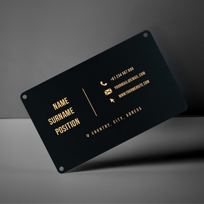 Aluminum Business Card (0.8mm thick)