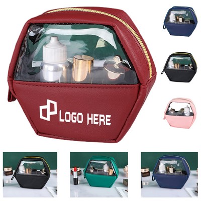 Large Capacity Toiletry Travel Bag W/ Clear Window