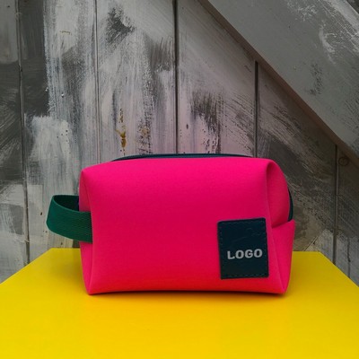 Neoprene Zippered Travel Dopp Kit