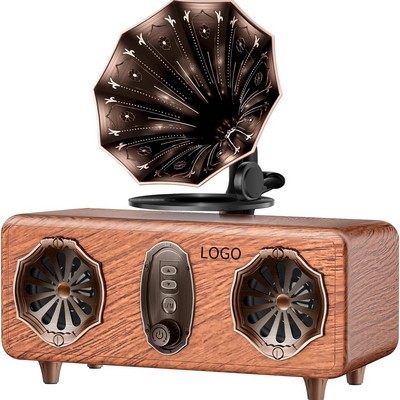 Vintage Large Speaker Retro Bluetooth Radio Speaker