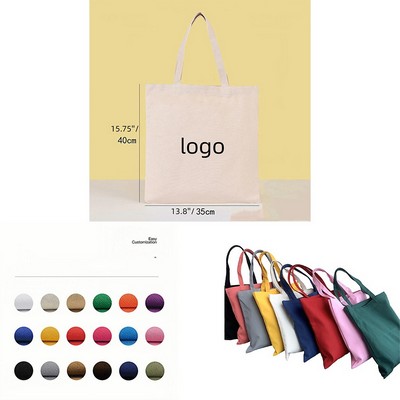 Colorful Canvas Tote Bag