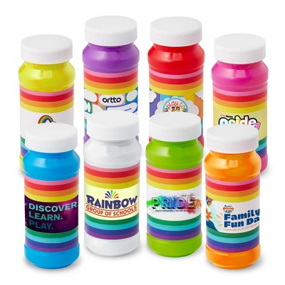 4 Oz. Pride Bubbles w/Full Color Digital Label