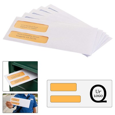 Double-Window Offset Paper Envelope