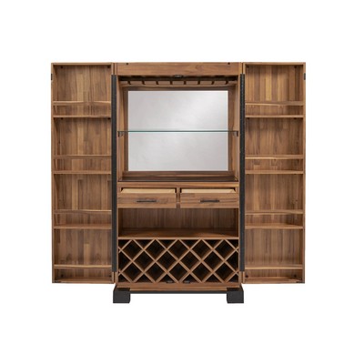 Escalade Sports American Heritage - Knoxville Wine & Spirit Cabinet - Acacia