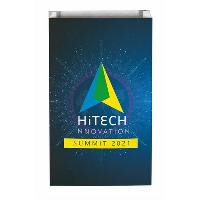 Digital Full Color 2-Sided Merchant Paper Bag with Gusset (12" x 20" x 2.5")