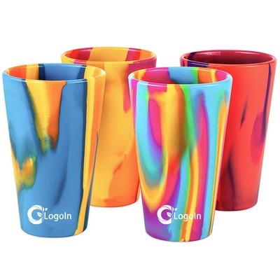 16 OZ Hippie Hops Silicone Cup Drinkware