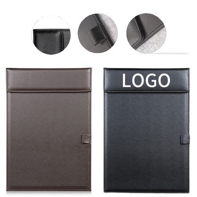 Magnetic A4 Writing Pad In Leather