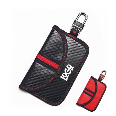 RFID Leather Car Key Holder