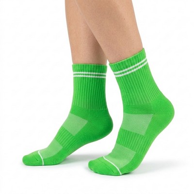 Bamtton™ Half Cushion Athletic MIDI Crew Socks