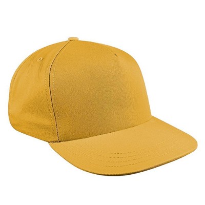 Solid Eyelets Twill Hook & Loop Skate Hat