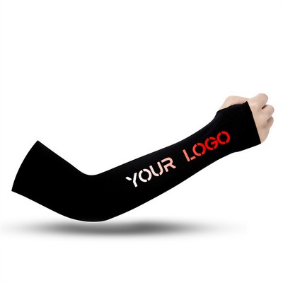 Sun Protection Cooling Arm Sleeves with Thumb Holes