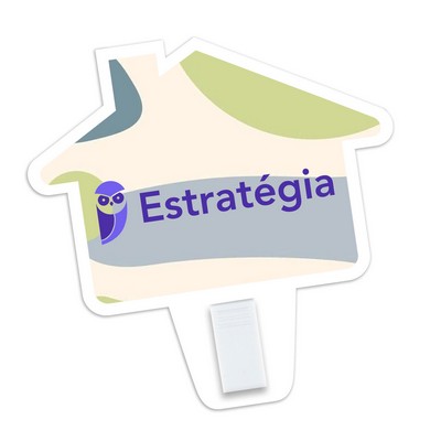 House Shaped Clip Note & Coupon Holder Magnet
