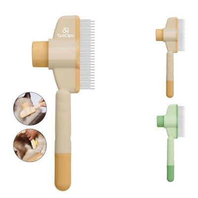 8" Push Button Pet Hair Remover Grooming Comb